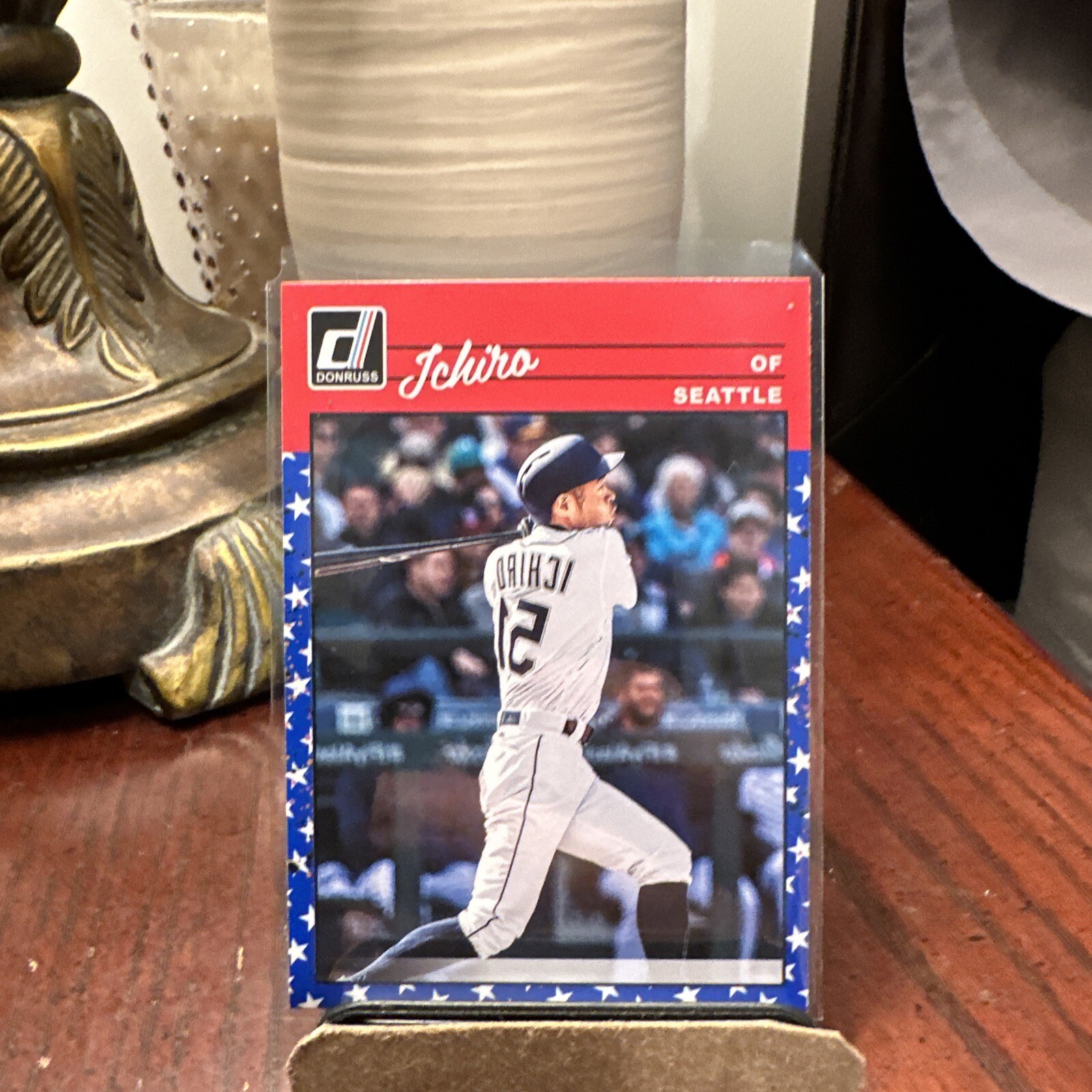 2023 Donruss Baseball 1990 Retro Variation Independence Day #266 Ichiro (SEA)