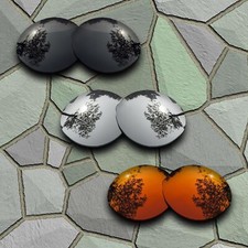 Chrome Black Red Orange Lenses Replacement For-Oakley Madman Polarized