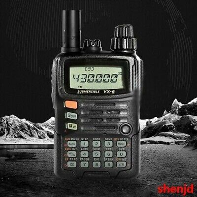 For YAESU VX-6R Dual Band Transceiver UHF VHF Radio IPX7 For YAESU VX-6R Dual Band Transceiver UHF VHF Radio IPX7