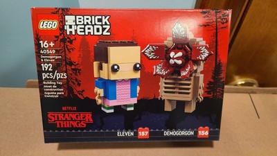 LEGO BRICKHEADZ: Demogorgon & Eleven 40549 New, Sealed, Free Shipping!!! 