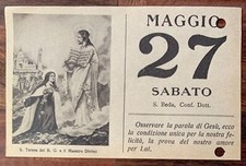 San Beda Conf. Dott., Santino Des Tages Samstag 27 Mai 1933