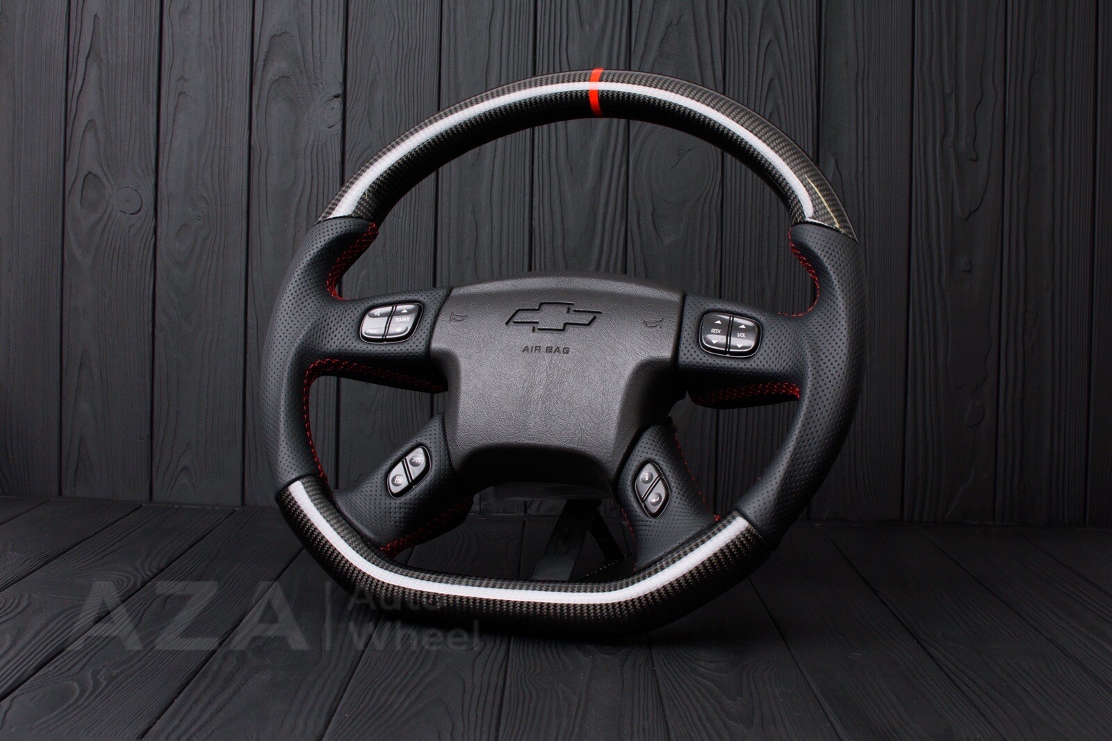 Carbon Fiber Custom Steering Wheel Sierra Tahoe Silverado Trailblazer ...