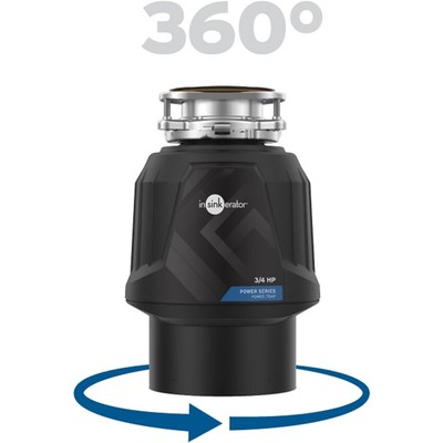InSinkErator Power .75HP, 3/4 HP Garbage Disposal, EZ Connect Black deal