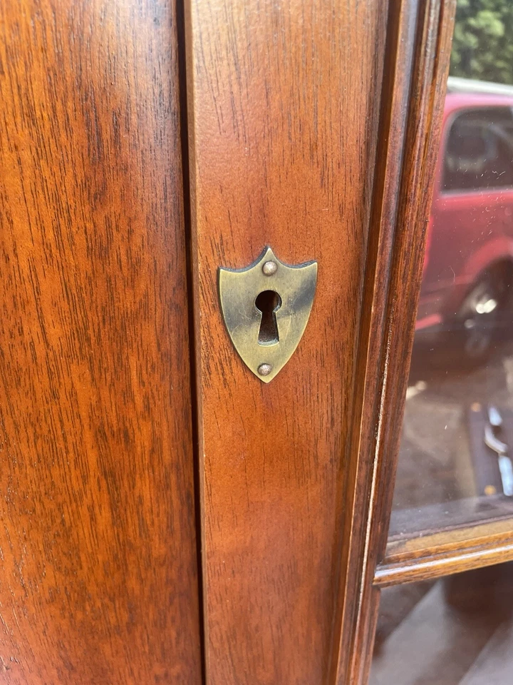 *RARO* Armario Esquinero Craftique Hecho a Mano Mebane N.C. 1930’s 96 Piezas Conjunto Foto 3 de 4