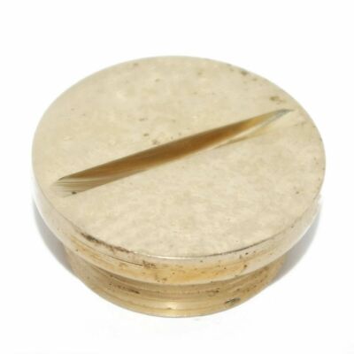 Brass Chain Case Inspection Plug Oil Nut For Royal Enfield Bullet Old Models @RE