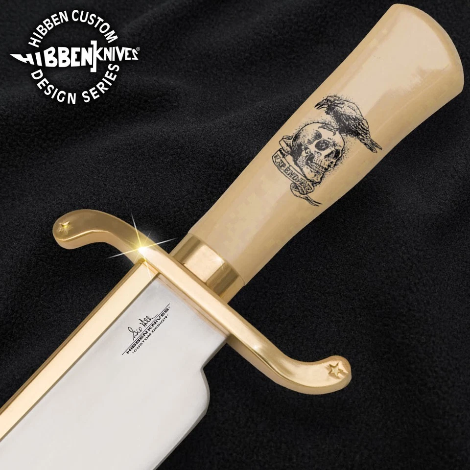 Gil Hibben Expendables Bowie Knife, Movie Replica & Collectible, 19 3/4" Overall - Image 4 of 4