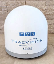 KVH TracVision TV6 Marine Satellite TV Antenna With Dome