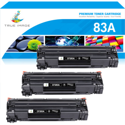 3 Toner XXL für HP 83A LaserJet Pro MFP M125a M125nw M126nw M127fn M128fn CF283A