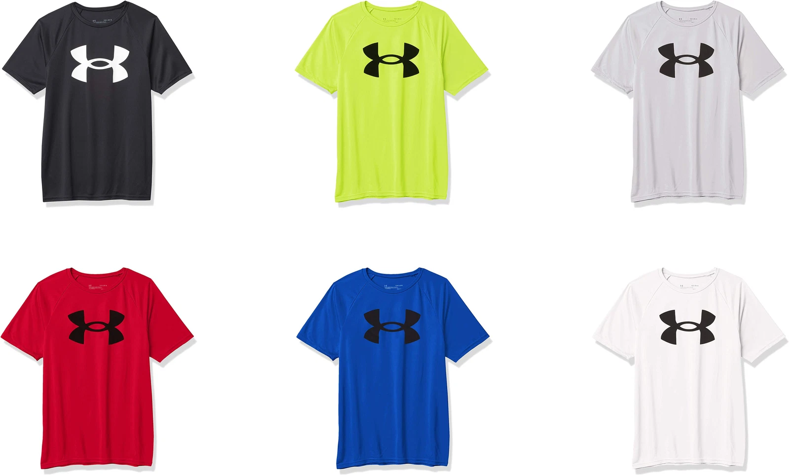 Under Armour Boys' Tech Big Logo Short-Sleeve T-Shirt