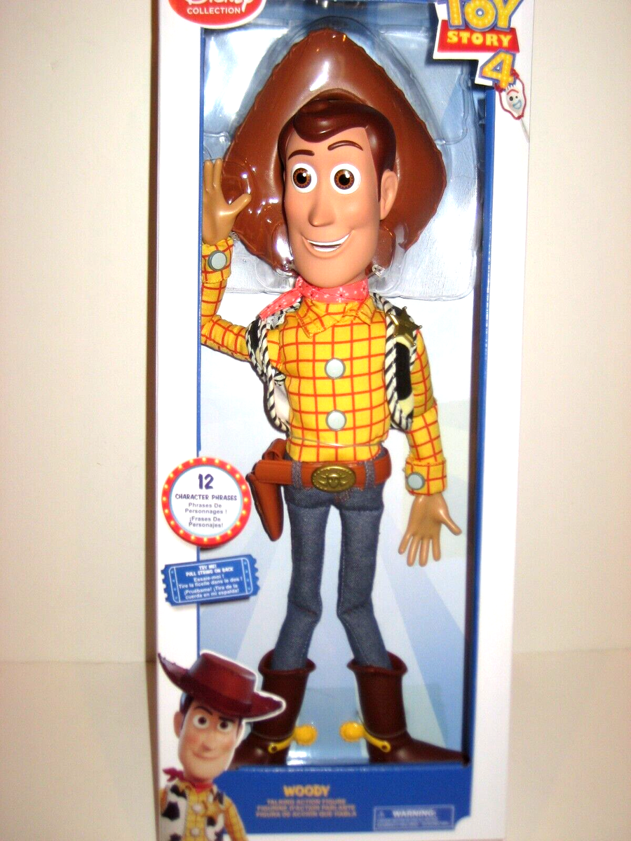 DISNEY TOY STORY 4 TALKING WOODY, PULL STRING 15