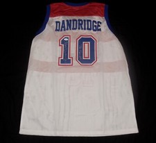 BOB DANDRIDGE AUTOGRAPHED CUSTOM JERSEY (WASHINGTON BULLETS) - JSA COA!