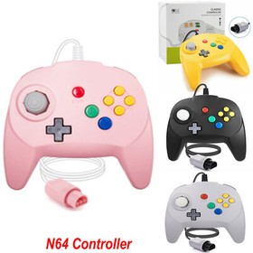 Wired N64 Controller Compatible With Nintendo 64 N64 Joystick Video Game Console