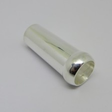 Bach Small Shank Tenor to Large Shank Bass Trombone Mouthpiece Adapter, Silver