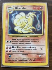 ninetails holo 12/102 good Condition