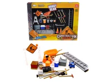 CONSTRUCTION ACCESSORIES SET 1/24 DIECAST CAR BY PHOENIX TOYS 18425