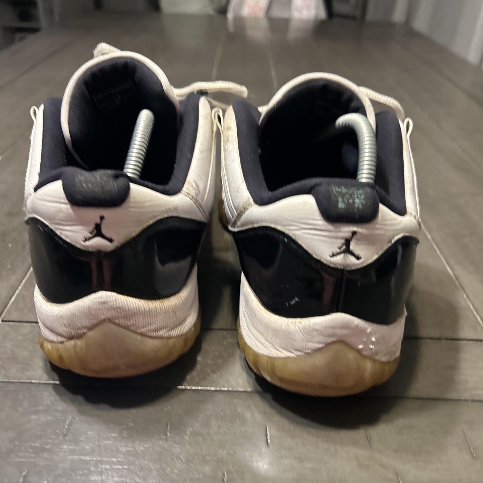 Size 11.5 Jordan 11 Retro Low Emerald Easter 2018 528895145 Shoes