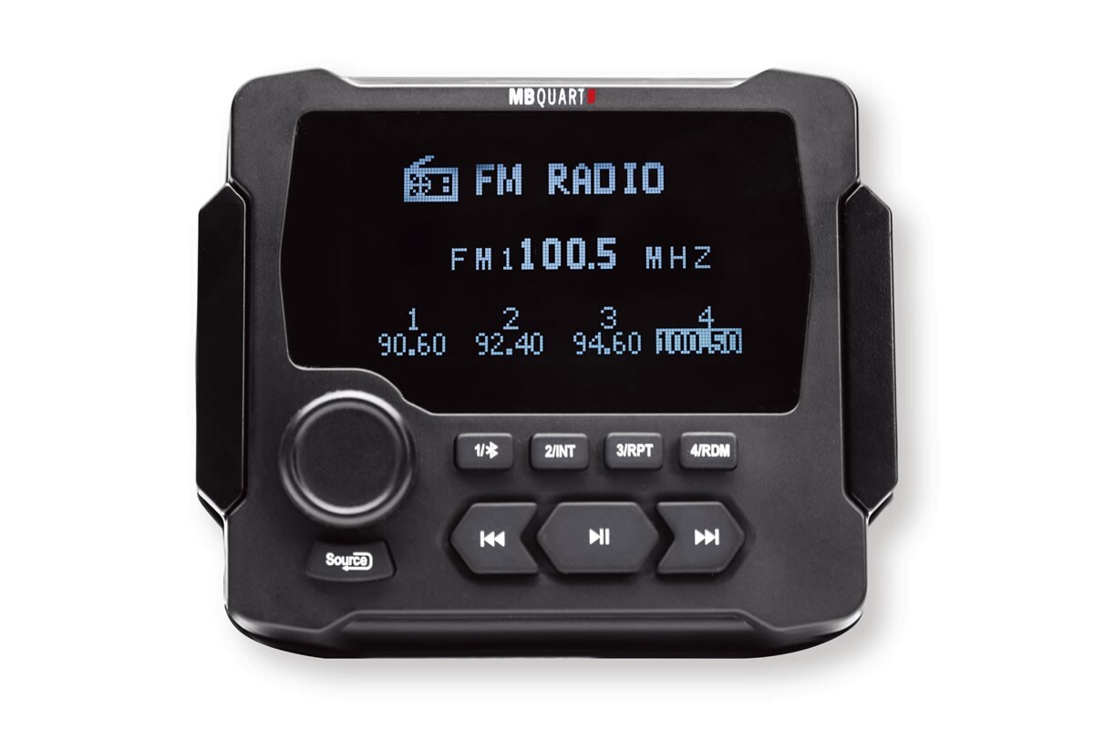 MB Quart GMR-LCD Морской лодочный ресивер с Bluetooth AM FM 4 динамиками MTX 65