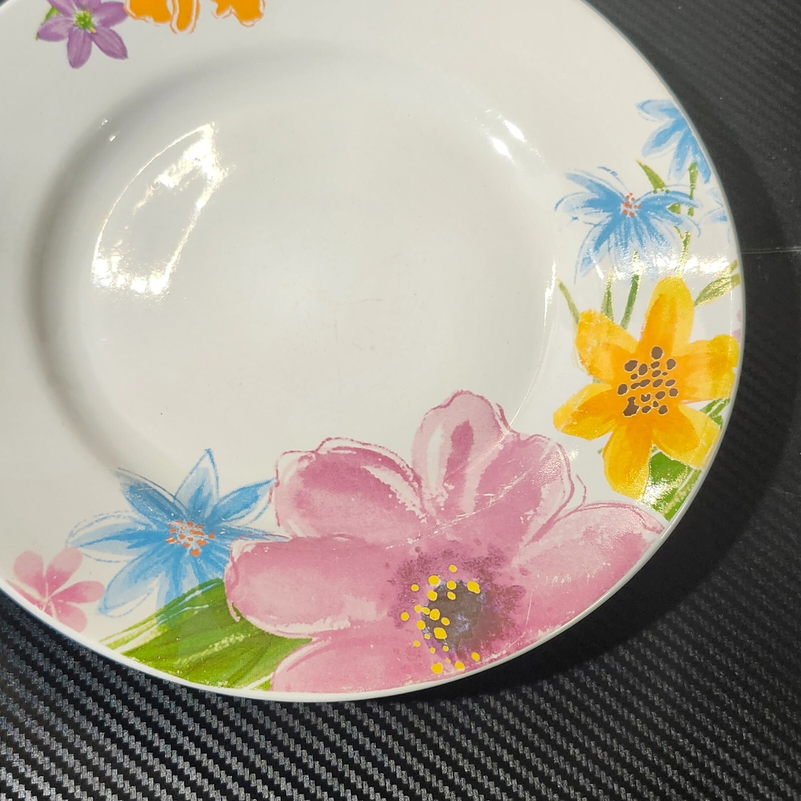 Gibson Floral Design 10in Dinner Plate - Microwaveable, Dishwasher & Oven Safe image 2