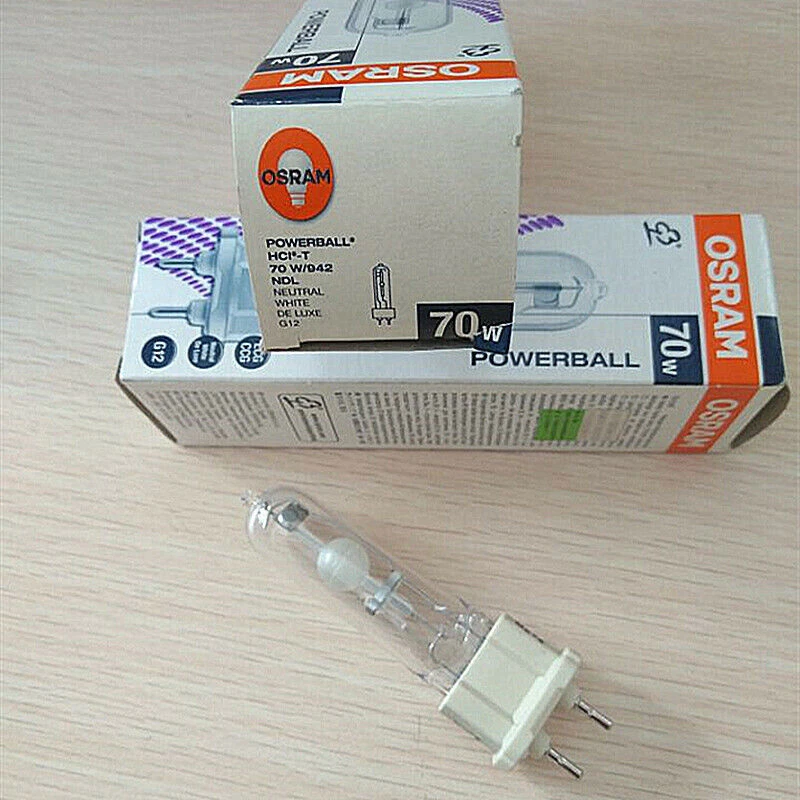 Ceramic Metal Halide Lamp Gas Discharge Bulb OSRAM POWERBALL HCI-T 70W/942 NDL - Image 4 of 4