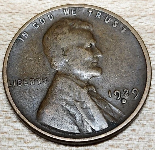 1929-D Wheat Cent - Very Fine
