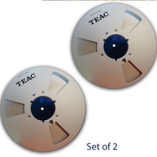 Set of 2 Reel 2 Reel Teac 2 DJ 7" inch Slipmat Portablism Slip Mat x2