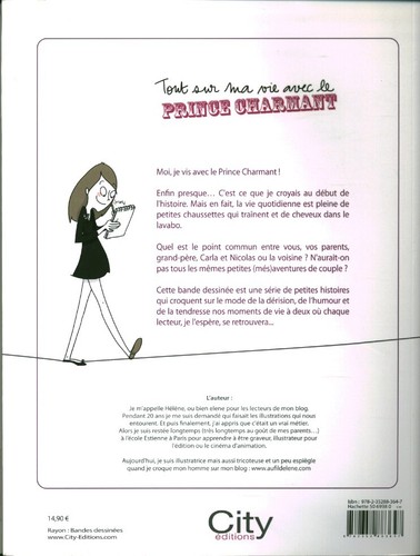 Livre tout sur ma vie avec le prince charmant Hélène Badault book - Picture 2 of 2
