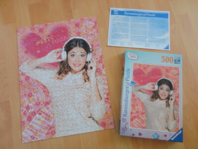 Disney Violetta 500 Teile Puzzle Ravenburger Musik Rarität Weihnachten Geschenk 