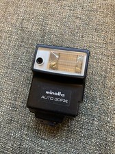 Vintage Minolta Auto 30FX Camera Flash Photo Photography - No Battery Cover