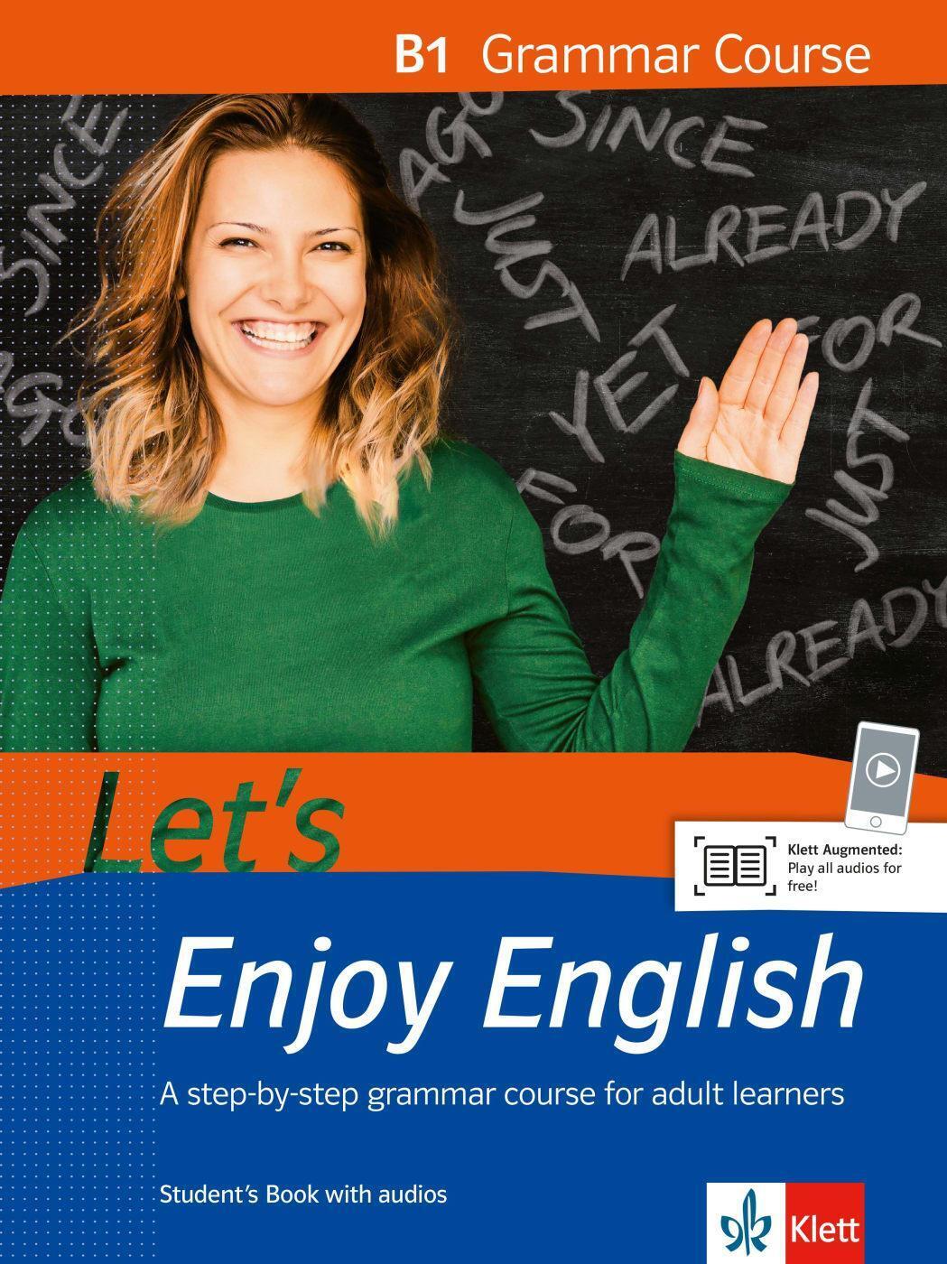 Thumbnail - Let's Enjoy English B1 Grammar Course. Student's Book With Audios |