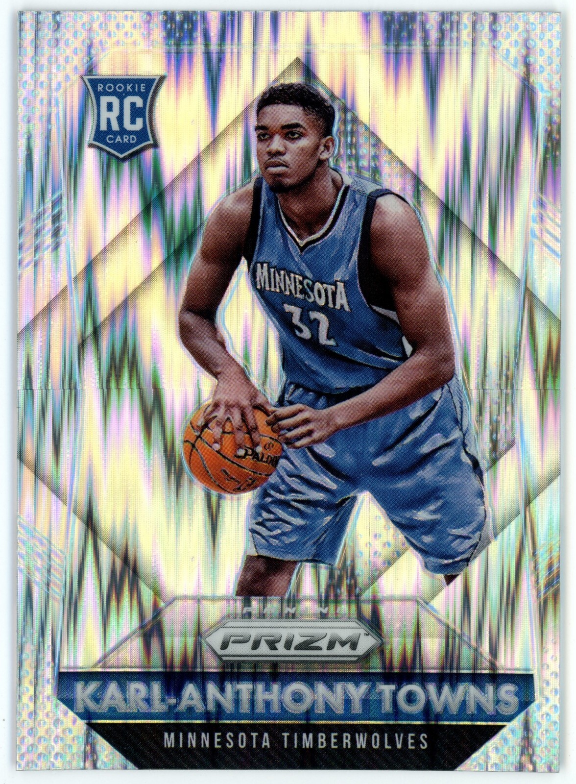 2015-16 Prizm Flash Prizm Karl-Anthony Towns RC #328