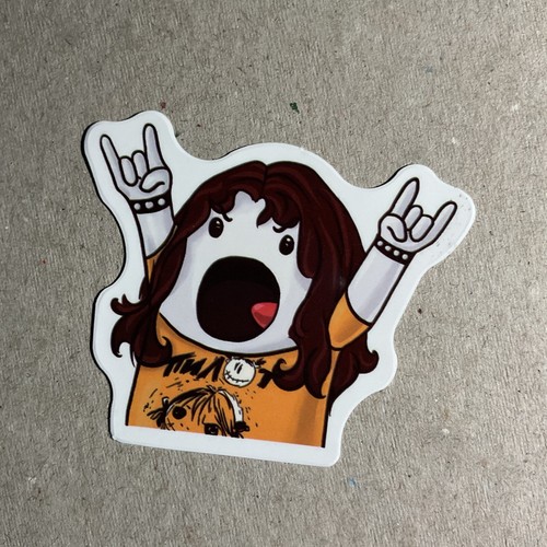 Legendary Punk + Glam Rock N Roll Music Funky Vinyl Stickers - Pick One - Picture 19 of 106