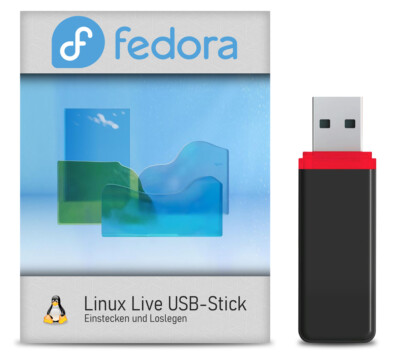 USB-Live Stick: Linux Fedora 64Bit 32 GB USB 3.0 Stick