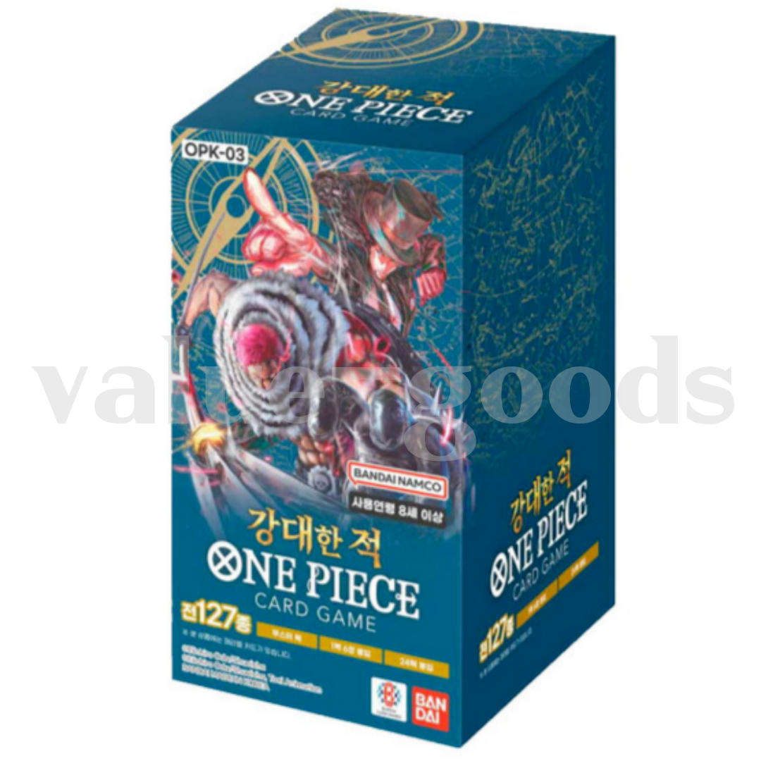 ONE PIECE CARD GAME Mighty Enemy OPK-03 Booster BOX Korean Ver. | eBay
