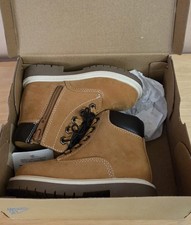 Thereabouts TH Lil Luke Toddler Ankle Boot Suede Lace-Up Foam 7M Wheat