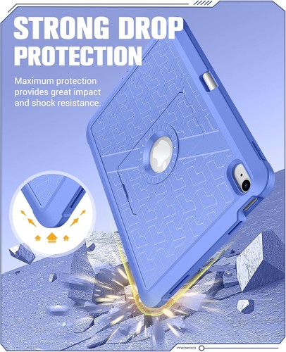 Case for iPad 11th/10th Generation 2025/2022, Heavy Duty Shockproof Cover, Kicks - Picture 3 of 6