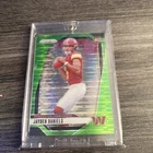 2024 Panini Prizm - Rookies Jayden Daniels #347 Neon Green Pulsar Prizm (RC)