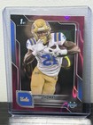 Front of 2025 Bowman University Chrome - Jaivian Thomas #47 Refractor Pink (RC)
