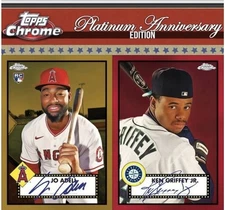 2021 Topps Chrome Platinum Anniversary #1-350- Pick Your Card Free Shipping