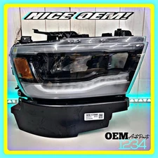 🔥2019-2024 Dodge RAM 1500 OEM LED Reflector Headlight Right Passenger Side 🇺🇸