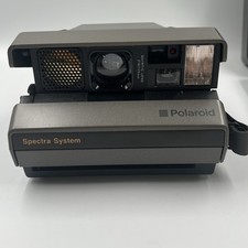 Vintage Polaroid Spectra System Instant Film Camera With HandStrap Tested Works
