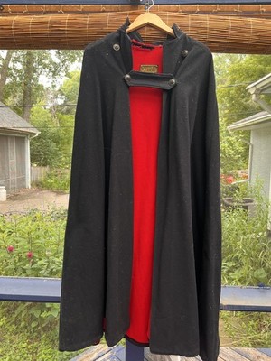 1940's Standard Apparel Co. Navy Wool Nurse Cape  Nurse