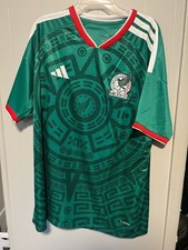 Adidas Mexico Soccer Jersey Size 4XL Green