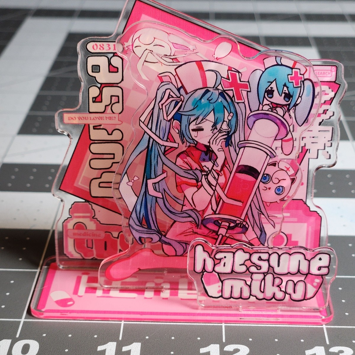 Hatsune Miku Acrylic Stand Figure Nurse Ver. Vocaloid Collectible