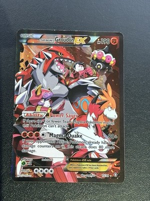 ポケモンカード Groudon EX 2015 GEM MT ポケモンカード Groudon EX 2015 GEM MT ポケモンカード Groudon EX