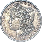 1889-P Morgan Silver Dollar 90 % Silver