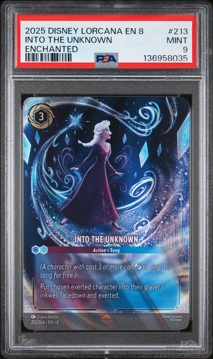 Into the Unknown (Enchanted) 213/204 Reign of Jafar Holo for sale