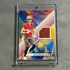 Jalen McMillan 2024 Donruss #LK-JMC Leather Kings #d /425 Thick Football Patch