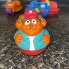 Vintage Hasbro 2003 Weebles Figures/Vehicles/Furniture Car/Motorcyle/Frog+ — photo 8