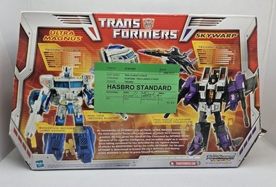 2006 Transformers ULTRA MAGNUS vs SKYWARP - Green Tag - Pre-production SAMPLE