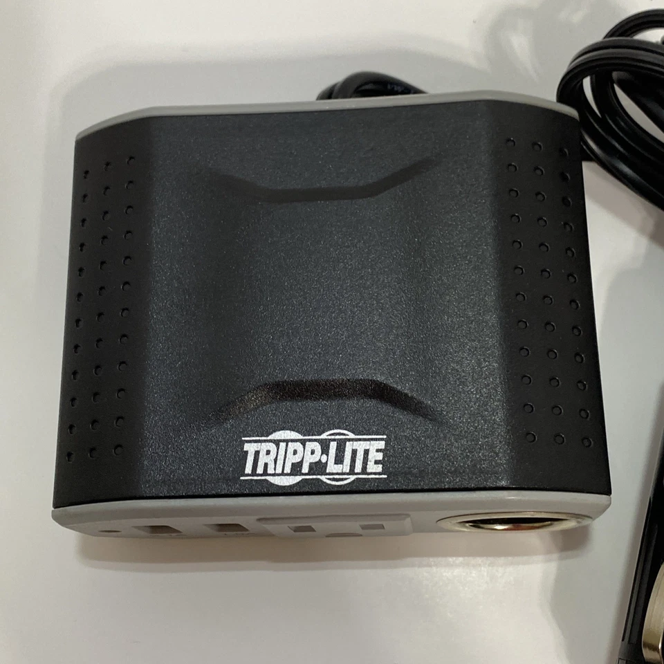 Tripp Lite Portable AC Power for Car, Boat, Input 12V -Output 100W, #PV100USB - Image 3 of 4